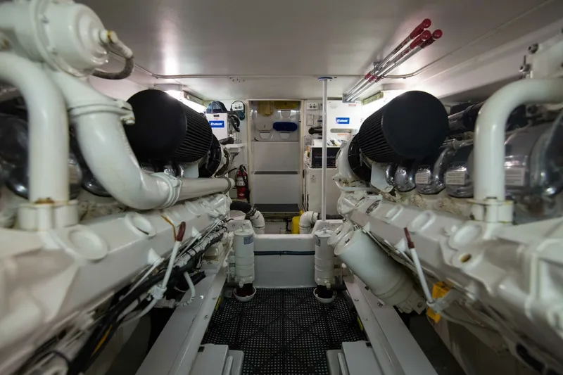Slide: The Image of Viking 50 - Tiger Six - Engine Room 2021 Viking 50 Express - Tiger Six - 7668037