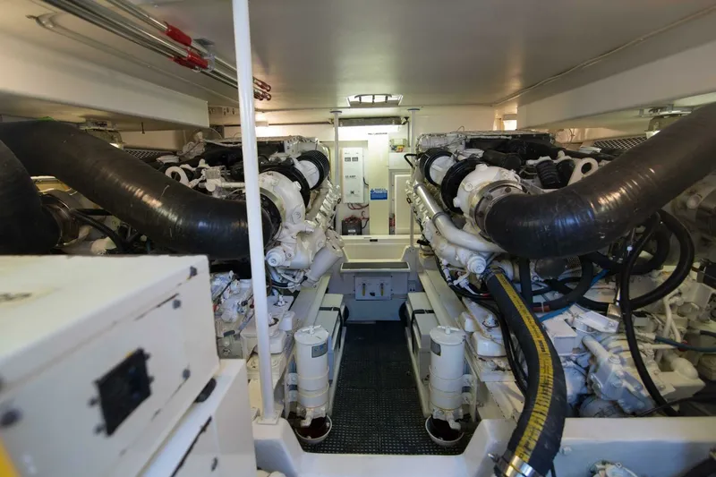 Slide: The Image of Viking 50 - Tiger Six - Engine Room 2021 Viking 50 Express - Tiger Six - 7668032