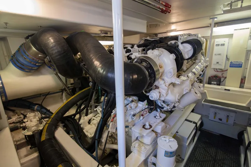 Slide: The Image of Viking 50 - Tiger Six - Engine Room 2021 Viking 50 Express - Tiger Six - 1327409