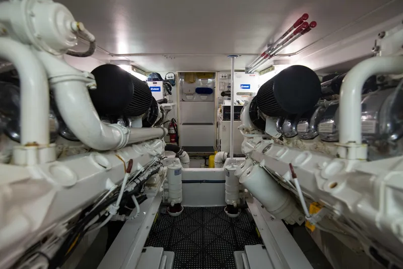 Slide: The Image of Viking 50 - Tiger Six - Engine Room 2021 Viking 50 Express - Tiger Six - 1327412