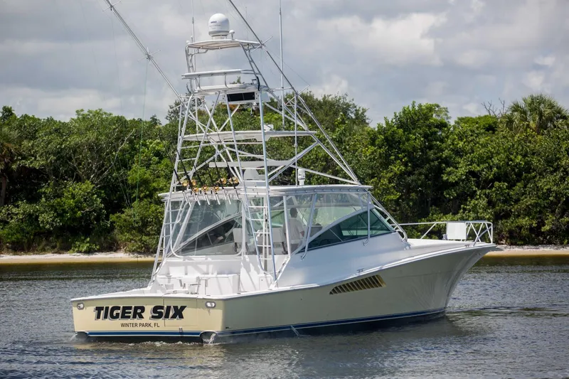 Slide: The Image of Viking 50 - Tiger Six - Exterior Profile 2021 Viking 50 Express - Tiger Six - 1327421