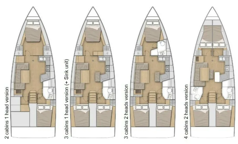Slide: The Image of Beneteau OCEANIS 40.1 Layouts - 3818965