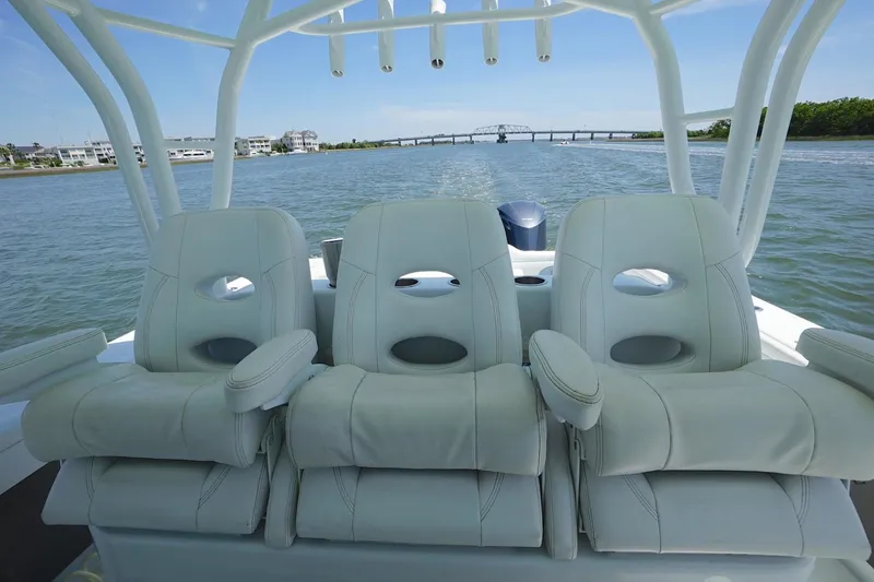 Slide: The Image of 2013 Yellowfin 42 - helm-seating 2013 Yellowfin 42 Center Console - 1472154