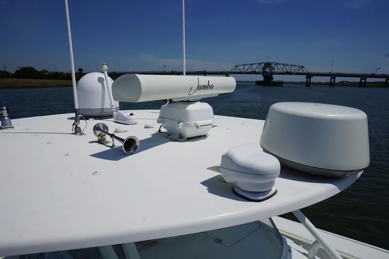 Slide: The Image of 2013 Yellowfin 42 - radar 2013 Yellowfin 42 Center Console - 1472156