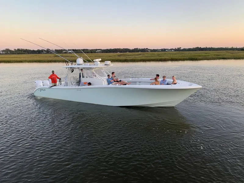 Slide: The Image of 2013 Yellowfin 42 - starboard profile 2013 Yellowfin 42 Center Console - 1472141