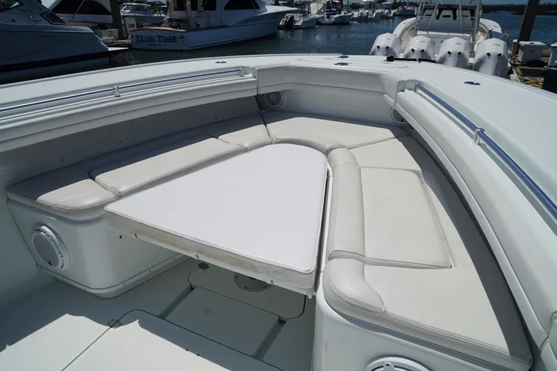 Slide: The Image of 2013 Yellowfin 42 - deck-seating 2013 Yellowfin 42 Center Console - 1472146