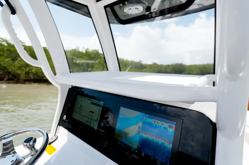 Slide: The Image of Sportsman Masters 247 OE Bay Boat - 4