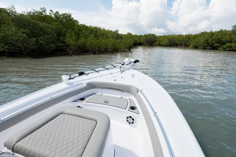 Slide: The Image of Sportsman Masters 247 OE Bay Boat - 15