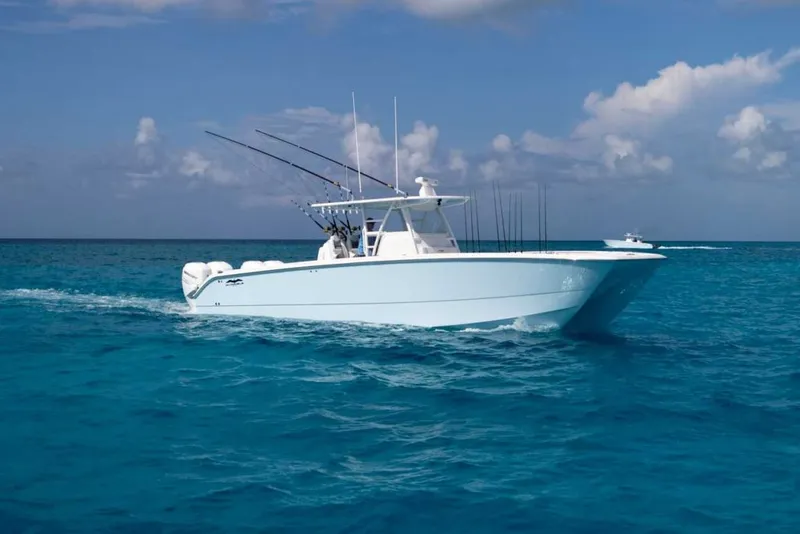Slide: The Image of Invincible 40 Catamaran - 4