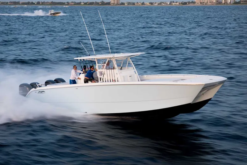 Slide: The Image of Invincible 40 Catamaran - 9
