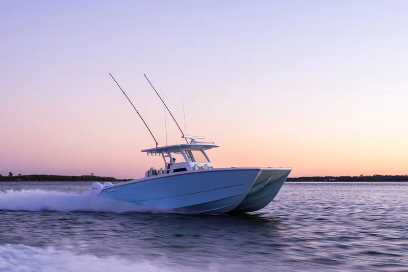 Slide: The Image of Invincible 38 Catamaran - 2