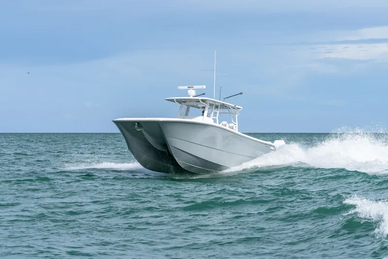 Slide: The Image of Invincible 46 Catamaran - 2