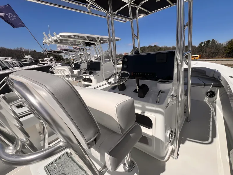 Slide: The Image of Parker Marine 2024 Parker 21 SE Center Console 2024 - 2