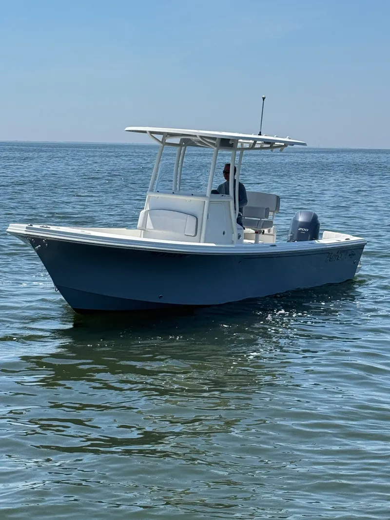 Slide: The Image of Parker Marine 2023 Parker 23SE Center Console 2023 - 2