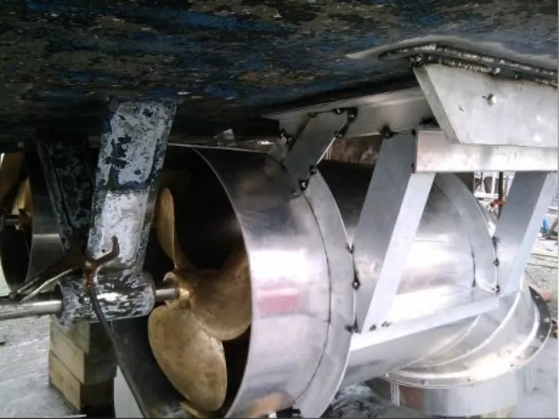 Slide: The Image of Burger Cockpit Flybridge Motor Yacht 1965 - 1647097