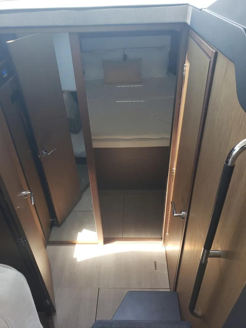 Slide: The Image of 2019 33 Jeanneau Express - Companion Way - 1692192