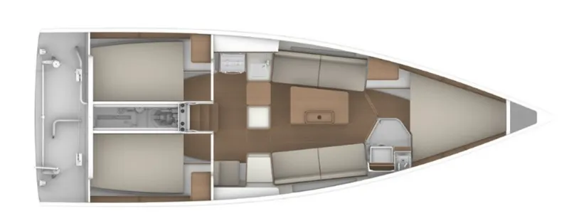 Slide: The Image of Beneteau FIRST 36 Layout - 3257915