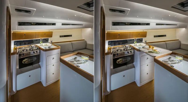 Slide: The Image of Beneteau FIRST 36 Galley - 3238598