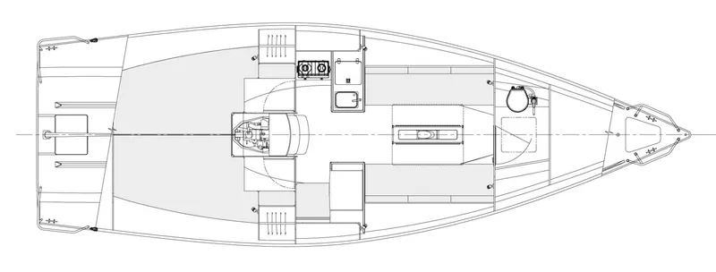 Slide: The Image of J/99 Interior Layout - 2504734