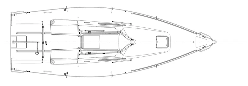 Slide: The Image of J/99 Deck Layout - 2504732