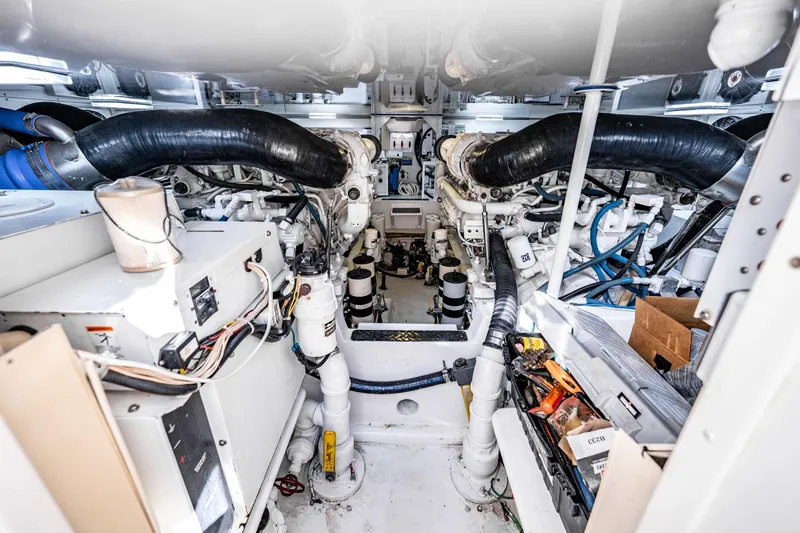 Slide: The Image of Viking 52 - Heyca I - Engine Room 2007 Viking 52 Convertible - Heyca I  - 3563822