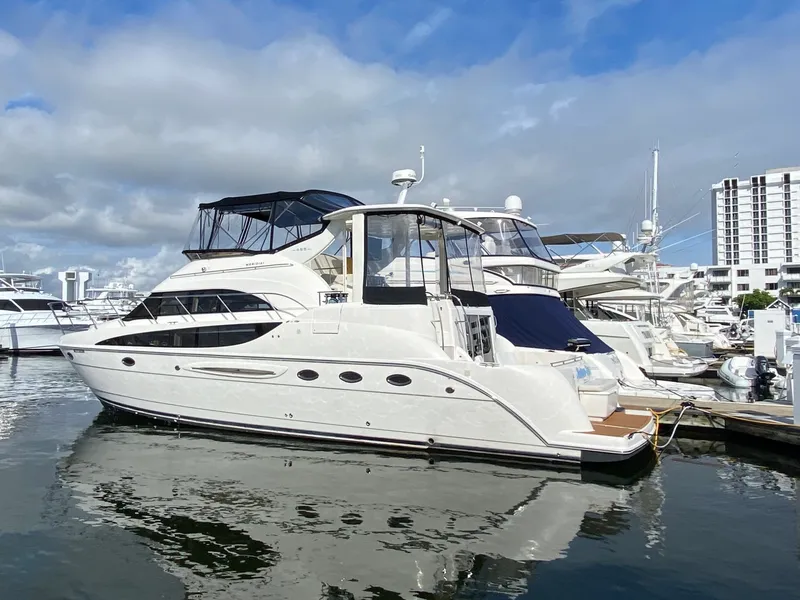 Slide: The Image of Meridian 45- Swimm eze- Port Profile 2008 Meridian 45 Motor Yacht - Swimm eze - 3186397