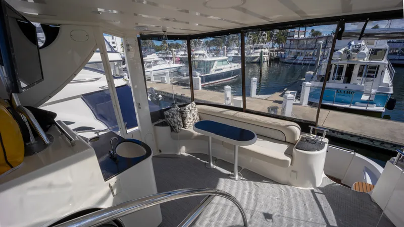 Slide: The Image of Meridian 45- Swimm eze -Aft seating 2008 Meridian 45 Motor Yacht - Swimm eze - 3186303
