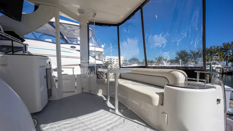 Slide: The Image of Meridian 45- Swimmeze -Aft seating 2008 Meridian 45 Motor Yacht - Swimm eze - 3186299