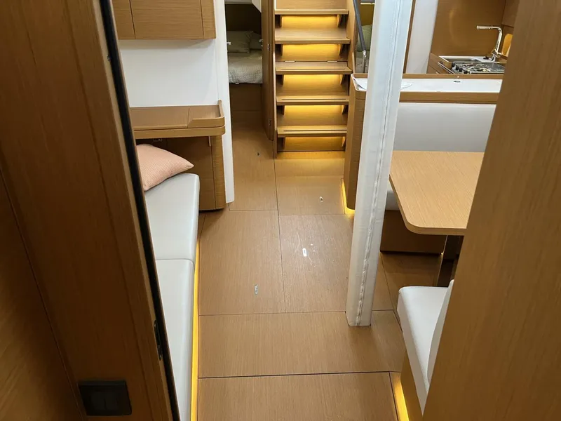 Slide: The Image of 2023 Beneteau First 44 Salon looking aft - 4917905