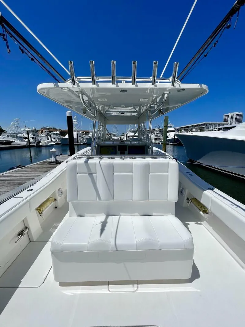 Slide: The Image of Leaning Post and Hardtop on the 2014 42' Invincible CaryAli - 5219711