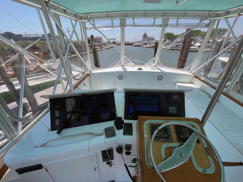 Slide: The Image of Custom Carolina Lewis Brothers 54 Flybridge S/F 1995 - 3371125