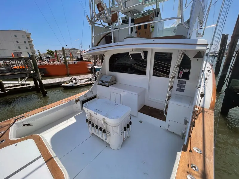 Slide: The Image of Custom Carolina Lewis Brothers 54 Flybridge S/F 1995 - 3371133