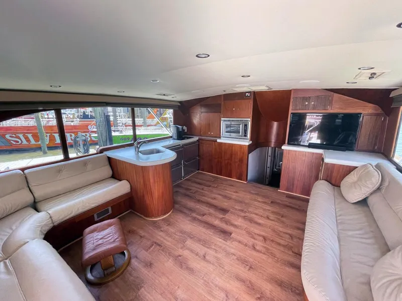 Slide: The Image of Custom Carolina Lewis Brothers 54 Flybridge S/F 1995 - 3371106