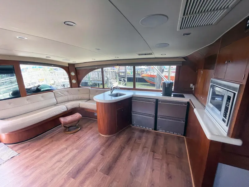 Slide: The Image of Custom Carolina Lewis Brothers 54 Flybridge S/F 1995 - 3371108