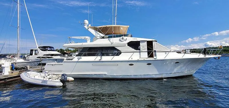 The Image of 58' West Bay starboard profile - 3415945