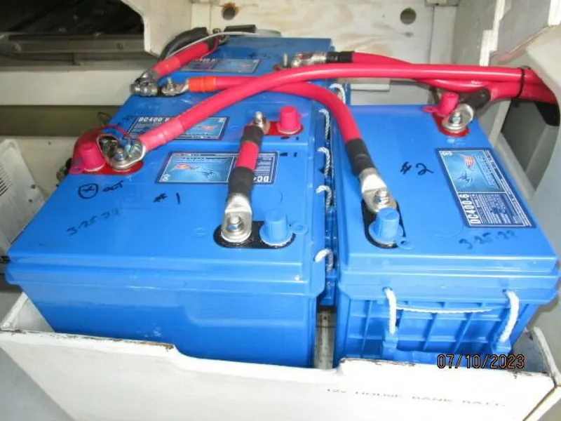 Slide: The Image of 58' West Bay battery bank1 - 3793869