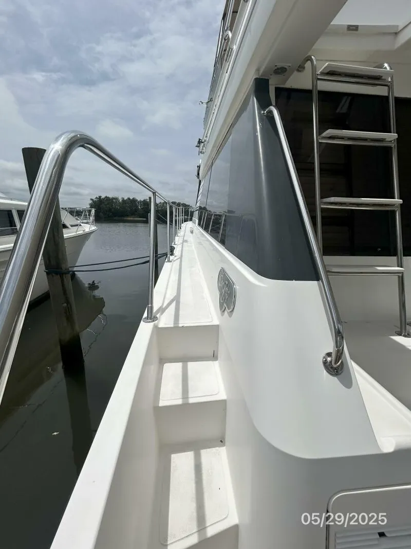 Slide: The Image of 58' West Bay port side deck2 - 5412787
