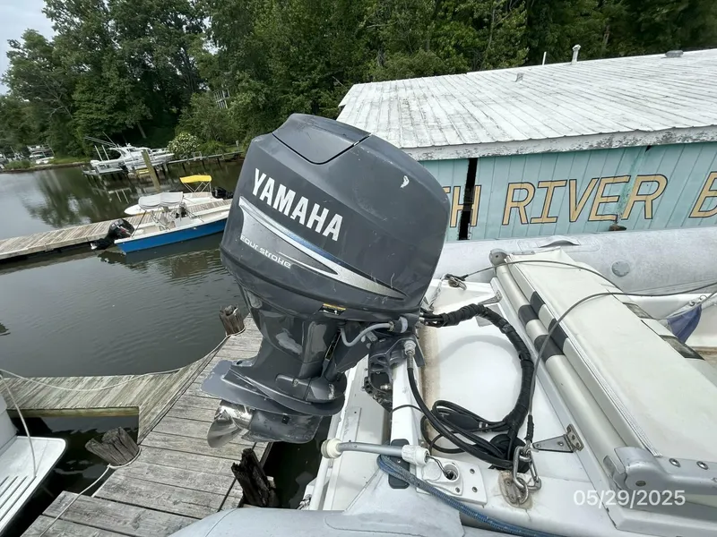 Slide: The Image of 58' West Bay tender outboard - 5412806
