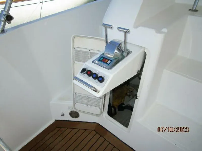 Slide: The Image of 58' West Bay cockpit engine controls - 3793856