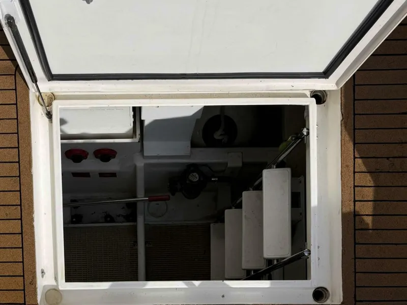 Slide: The Image of 58' West Bay lazarette access - 5562265