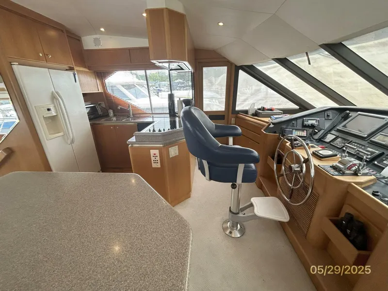 Slide: The Image of 58' West Bay pilothouse port - 5412777