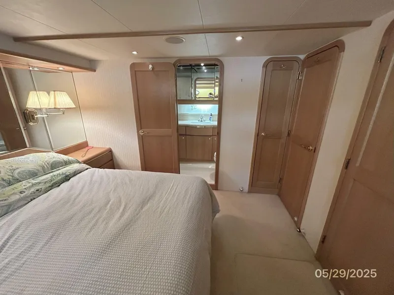Slide: The Image of 58' West Bay master stateroom port - 5412768