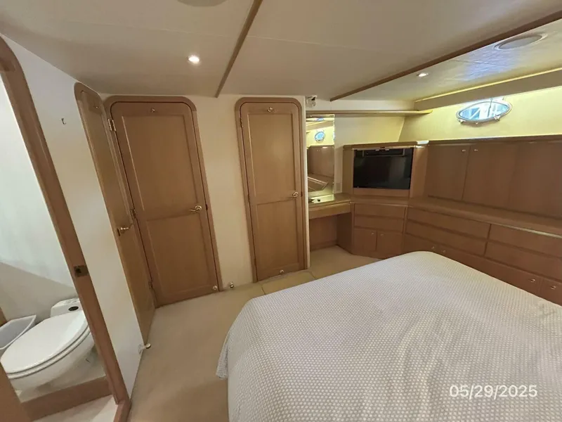 Slide: The Image of 58' West Bay master stateroom forward - 5412765
