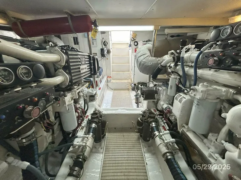 Slide: The Image of 58' West Bay engine room aft - 5412738