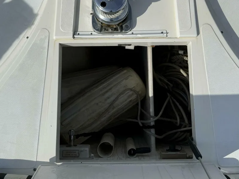 Slide: The Image of 58' West Bay anchor chain locker access - 5562263