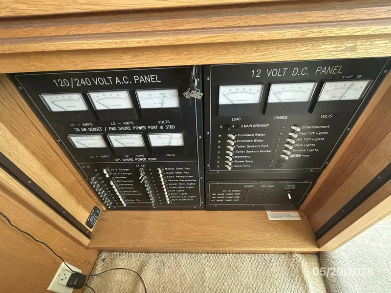 Slide: The Image of 58' West Bay electrical panel1 - 5412736