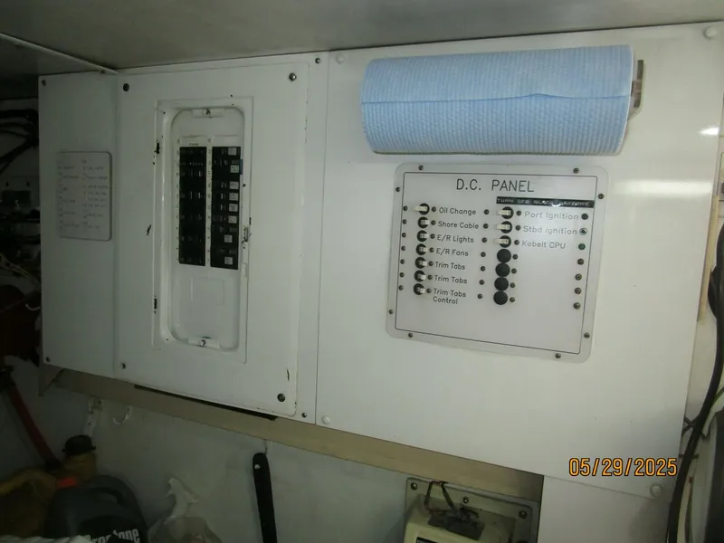 Slide: The Image of 58' West Bay electrical panel2 - 5412739