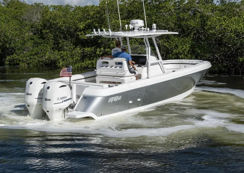 Slide: The Image of Intrepid 32 Double G - Exterior Profile 2015 32 Intrepid 327 Double G - 3457076
