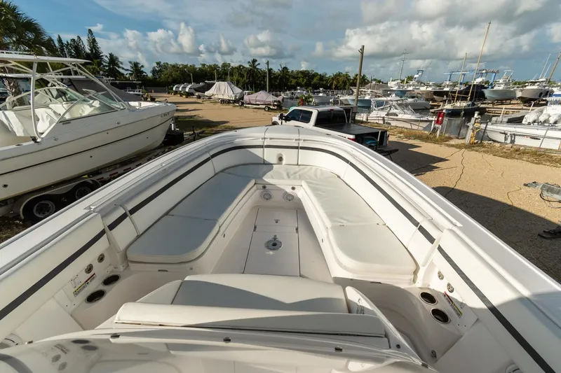 Slide: The Image of Intrepid 32 Double G - Bow Seating with Cup Holders 2015 32 Intrepid 327 Double G - 3457154