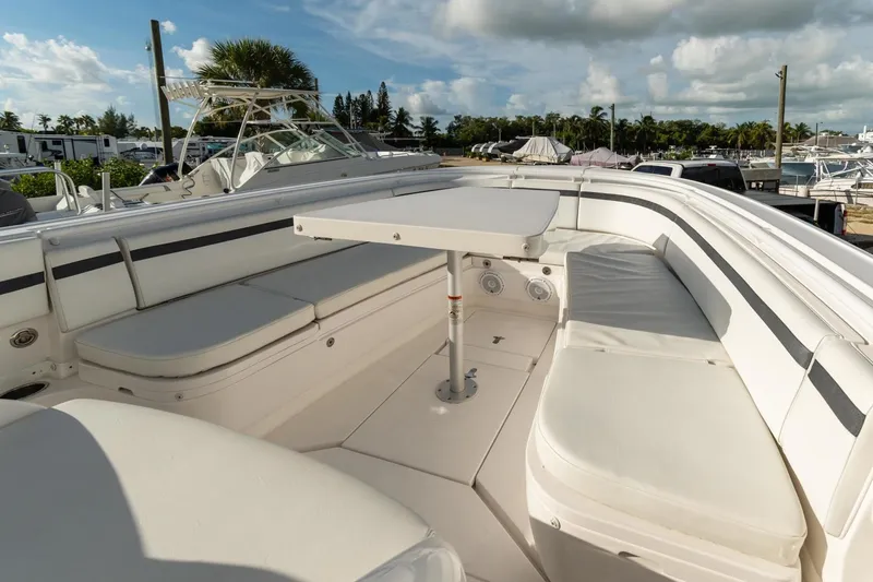 Slide: The Image of Intrepid 32 Double G - Removable Bow Table 2015 32 Intrepid 327 Double G - 3457155